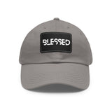 BLESSED Hat with Leather Patch (Rectangle)