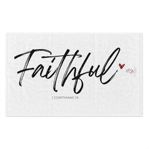Faithful Rally Towel, 11x18