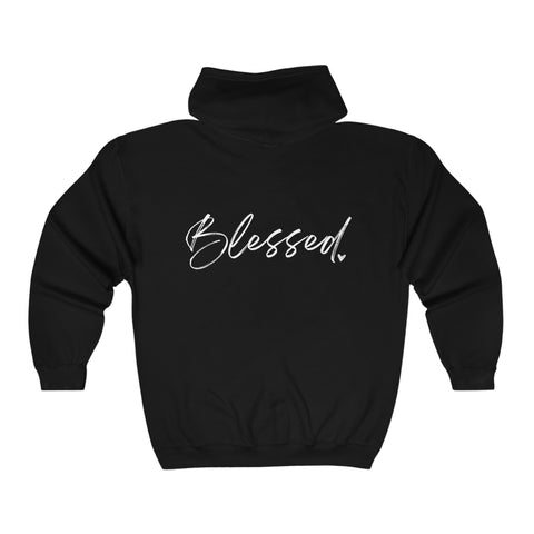 Blessed Unisex Heavy Blend™ Full Zip Hooded Sweatshirt